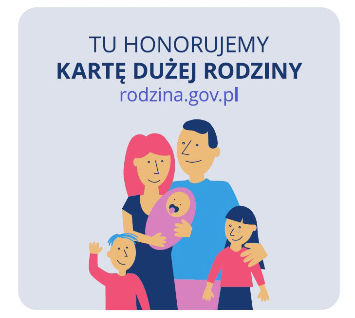 Uczestniczymy w programie Karta Dużej Rodziny